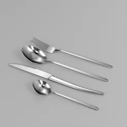 Eternum Alaska tea spoon knife fork set Blender Cycles 3D model