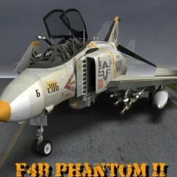 F4B Phantom for Poser 3D model