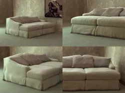 Fayence sofa 3D model