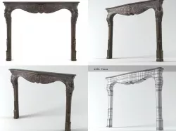 Fireplace 3D model