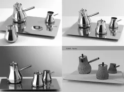 Float tea set 3D model