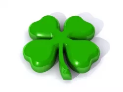 Four Lead Clover 3D model