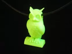 Front-facing Owl necklace