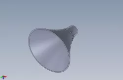 FUNNEL WITH 3D SKETCH EXTRUDED PATH 