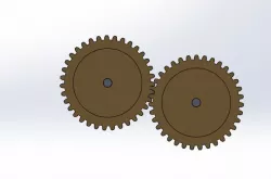 Gear with animation