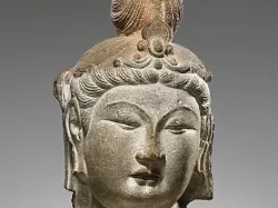 Head of a Bodhisattva