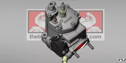 Honda NSR 125 JC20 Engine top end.
