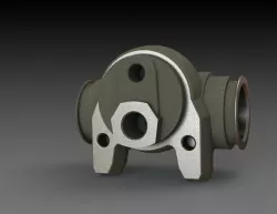 Hydraulic cylinder of car brakes