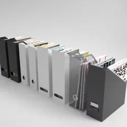 Ikea KVISSLE TJENA FJALLA Fluns Dokument Magazine Blender 3D model