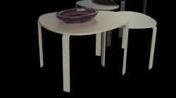IKEA svalsta nesting table 3D model