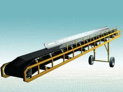 Inclined belt conveyor