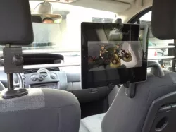 iPad Backseat Cinema