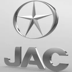 jac logo 3D model