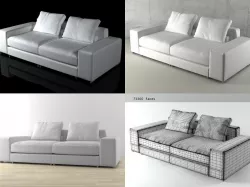 Jagger High Back 228 3D model