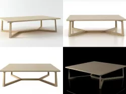 Jiff coffee tables 3D model