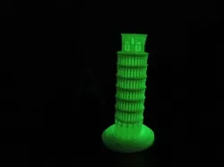 Leaning Tower Of Pisa - Glow in Dark PLA