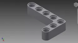 Lego technic L 5 holes