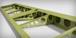 Light aircraft plain flap (renderings)