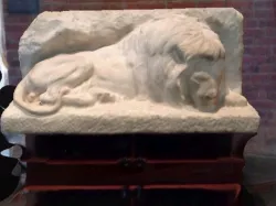 Lion from the Brooklyn Art Museum Lobby