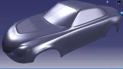 Luxus SC430 RC CAR shell 