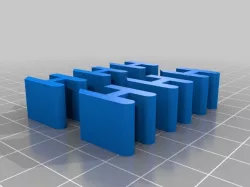 Makerbot Plexi Window Clips