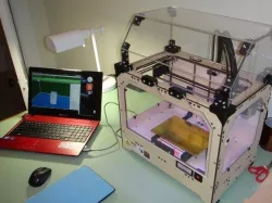 Makerbot Replicator Enclosure (No Laser Needed)
