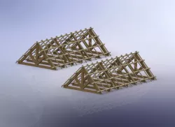 Maquettes de charpentes aménageables (élèves)
