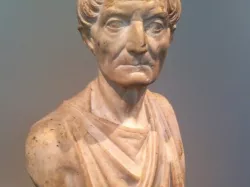 Marble Bust of a Priest