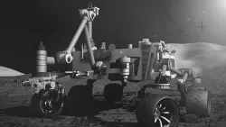 Mars Curiosity Rover Low-poly  3D model