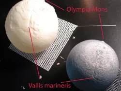 Mars Globes (Highly & slightly exagerrated)
