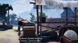 Medieval Modular City - Marketplace Low-poly  3D model