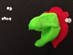 Mounted T-Rex Head Trophy