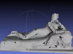 Naiad Decimated to 2736 Polygons