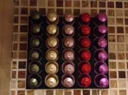 Nespresso capsule holder