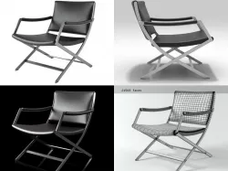 Paul Armchair 3D model