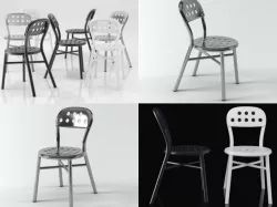 Pipe Chair 3D model