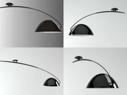 Pluma pendant lamp 3D model