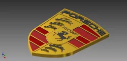 Porsche logo ( superior german technology )