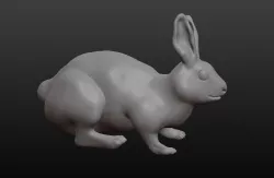 rabbit 3D model