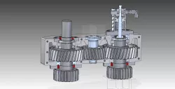 Rack & Pinion drive backlash free