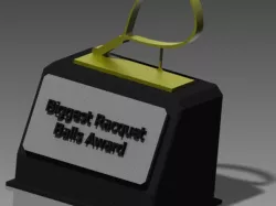 Racquetball Trophy