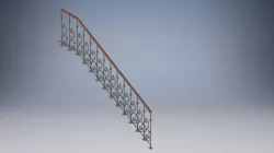 Railing 3D model