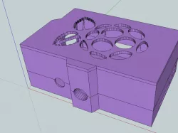 Raspberry Pi case with fan