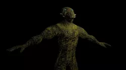 Reptilian Lizardman Humanoid Low-poly  3D model
