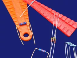 Resistor lead forming tool
