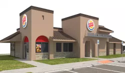 Retail-040 Burger King-003 With Site 3D model