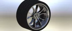 roda de carro VW