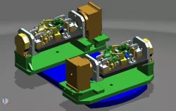 Rotary Hydraulic Fixture For VMC.
