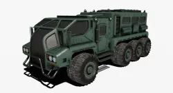 Sci Fi Truck 3D model