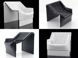 Skin Armchair 3D model